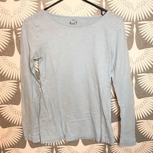 J.Crew Mercantile Baby Blue Longsleeve Artist T